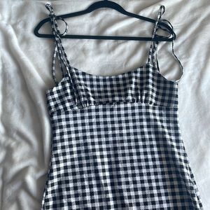 Shein plaid mini bodycon